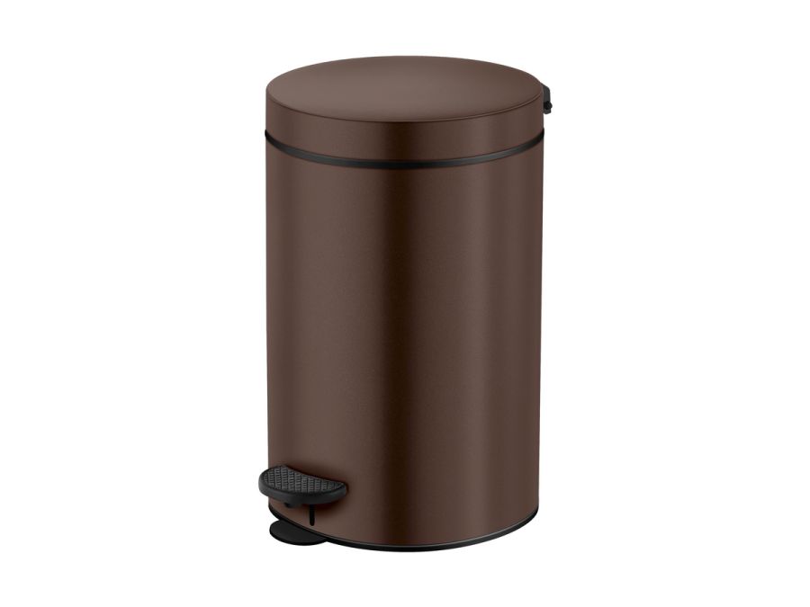 Sanco Waste Bins Χαρτοδοχείο 12lt Wenge ανάγλυφο 90611-Α75