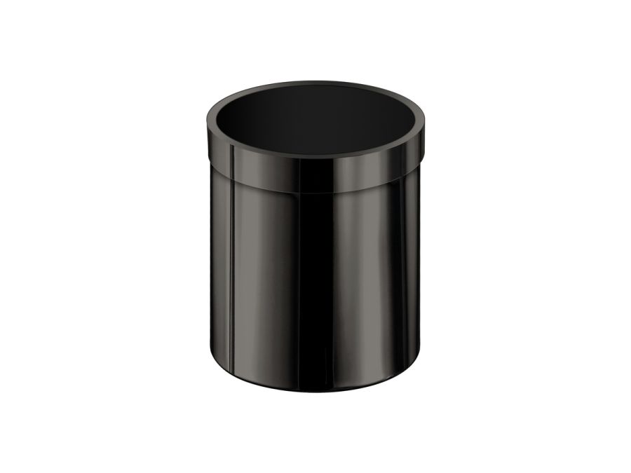 Sanco Open Bins Χαρτοδοχείο 5lt PVD gun metal γυαλιστερό 90660-PVD-05PL
