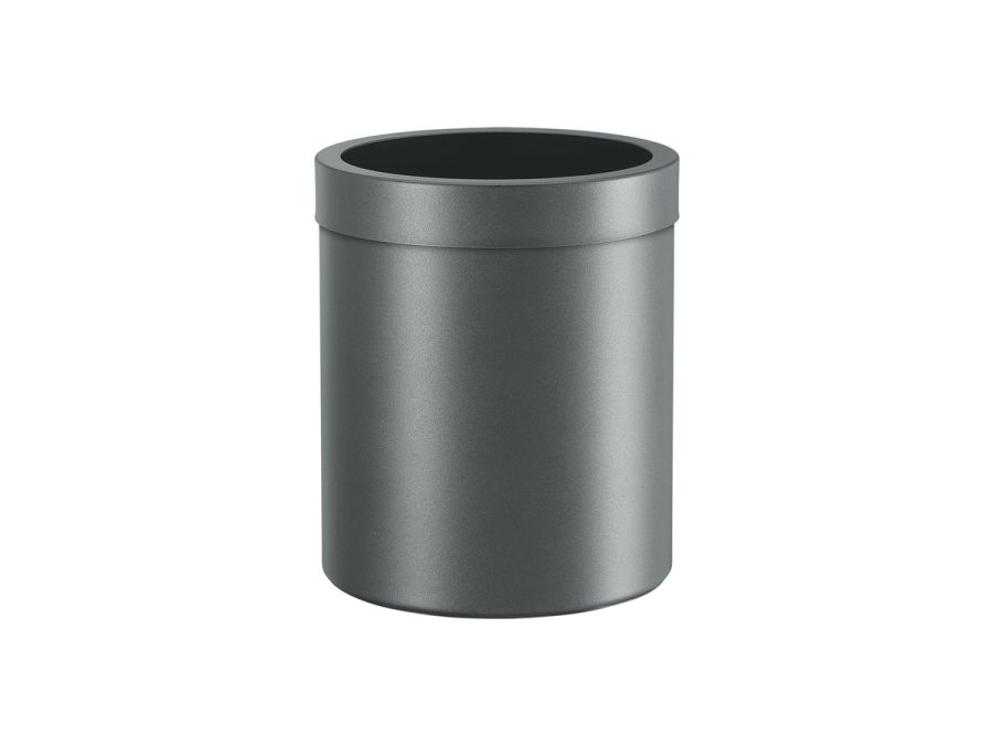 Sanco Open Bins Χαρτοδοχείο 5lt Ανθρακί ανάγλυφο 90660-Μ118