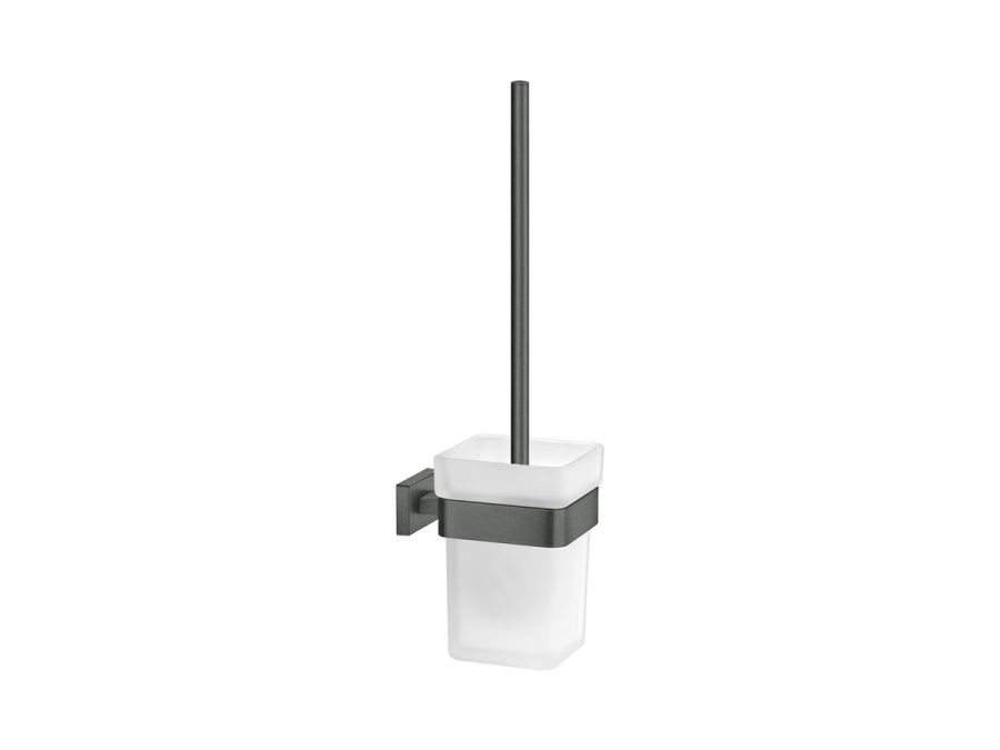 Sanco Toilet Brush Holders Πιγκάλ Ανθρακί ανάγλυφο 91596-Μ118