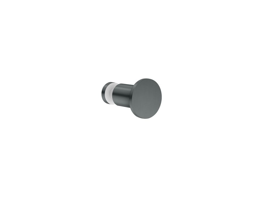 Sanco Glass Door Accessories Πόμολο / Άγκιστρο Ανθρακί ανάγλυφο GL0670-Μ118