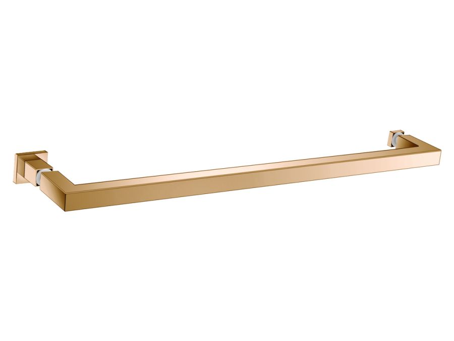 Sanco Glass Door Accessories Λαβή / Πετσετοθήκη PVD θερμό μπρονζέ γυαλιστερό GL0723-PVD-01PL