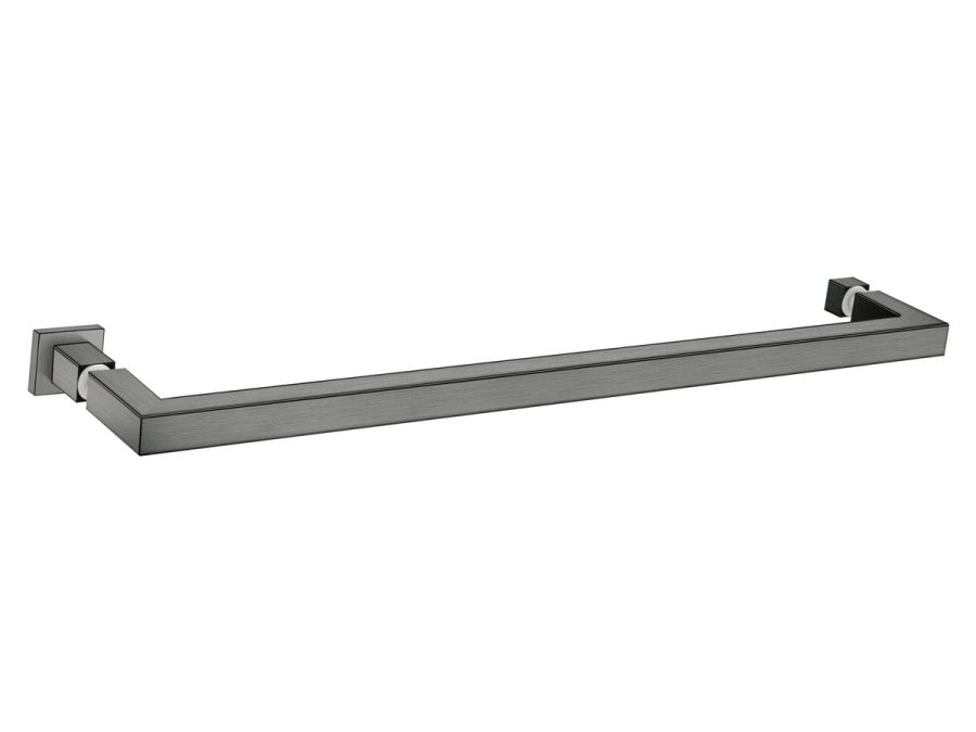 Sanco Glass Door Accessories Λαβή / Πετσετοθήκη PVD gun metal βουρτσιστό GL0723-PVD-05BR