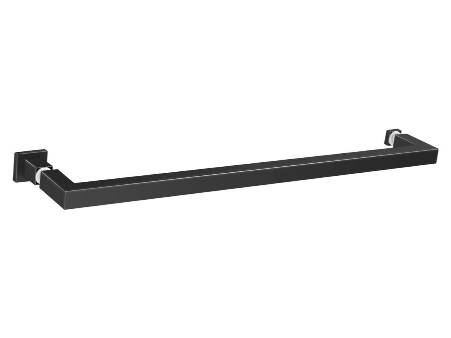 Sanco Glass Door Accessories Λαβή / Πετσετοθήκη Μαύρο ματ GL0723-Μ116