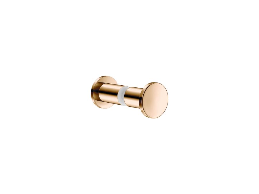 Sanco Glass Door Accessories Διπλό Πόμολο / Άγκιστρο PVD θερμό μπρονζέ γυαλιστερό SET-GL0670-PVD-01PL
