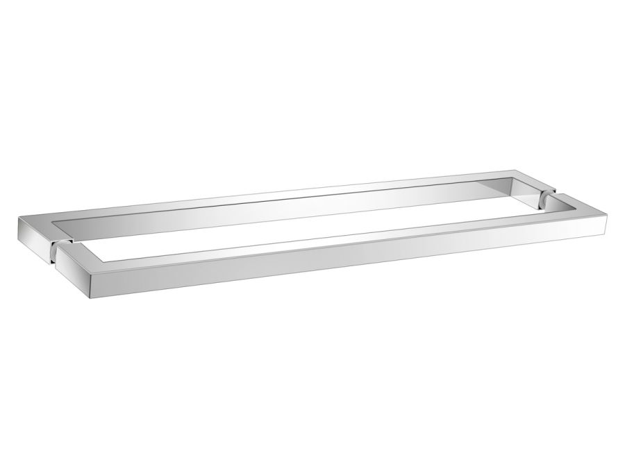 Sanco Glass Door Accessories Διπλή Λαβή / Πετσετοθήκη Χρώμιο SET-GL0723-Α03
