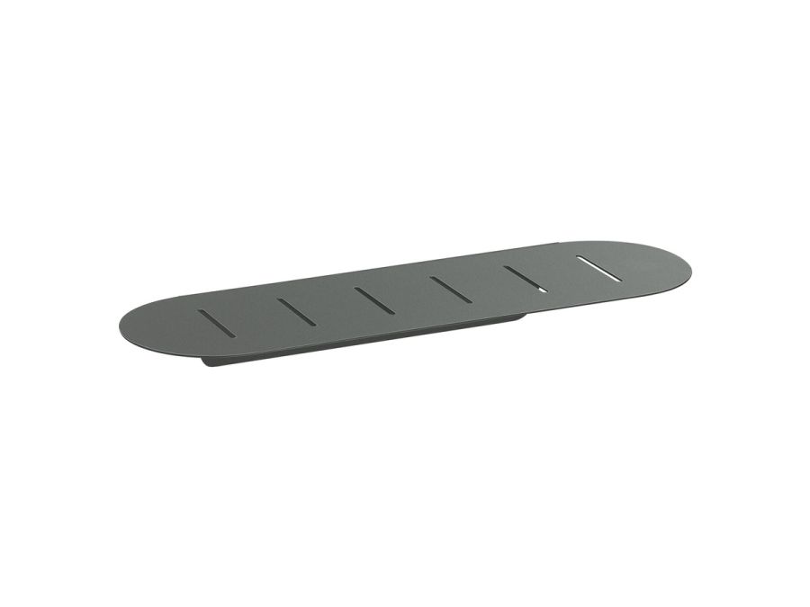 Sanco Shower Shelves Σπογγοθήκη (AISI 304) Ανθρακί ανάγλυφο SH-0301-Μ118