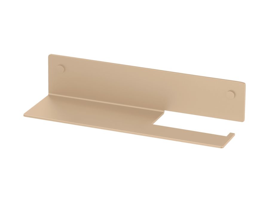 Sanco Shelves Ράφι με Χαρτοθήκη Μόκα ματ SH-0504-M103
