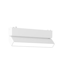 Φωτιστικό LED 10W 3000K για Ultra-Thin Μαγνητική Ράγα σε Λευκή Απόχρωση D:23cmx8cm Inlight T03401-WH