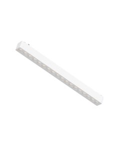 Φωτιστικό LED 18W 3000K για Ultra-Thin Μαγνητική Ράγα σε Λευκή Απόχρωση D:33,8cmX2,4cm Inlight T02901-WH