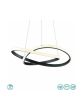 Φωτιστικό Κρεμαστό  Ø60xH150m 27,5w Led 3150lm 3000K Μέταλλο Black  Matt Trio Lighting RL Course R32051132