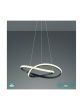 Φωτιστικό Κρεμαστό  Ø60xH150m 27,5w Led 3150lm 3000K Μέταλλο Black  Matt Trio Lighting RL Course R32051132