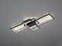 Πλαφονιέρα Οροφής 104xH8cm Μαύρο Ματ LED 36w 3000-6000K 3000lm Smart Trio Lighting Thiago 652610342