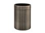 Χαρτοδοχείο Ανοιχτό 12lt Sanco Open Bins Brass Dark Bronze Mat 90664-DM25