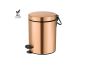 Χαρτοδοχείο 5lt Χρώμα Brushed Rose Gold 24K Soft Closιng Sanco Waste Bins 90680-AB6