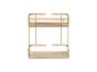 Sanco Shower Baskets Διπλή παραλ/μη Θήκη PVD θερμό μπρονζέ βουρτσιστό 00004-PVD-01BR