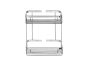 Sanco Shower Baskets Διπλή παραλ/μη Θήκη Χρώμιο 00004-Α03