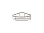 Sanco Shower Baskets Γωνιακή Θήκη Γκρι τσιμέντου ματ 00008-M104