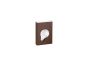 Sanco Tissue Dispensers Θήκη για σακουλάκια υγιεινής (AISI 304) Wenge ανάγλυφο 00098-Α75
