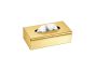 Sanco Tissue Dispensers Tissue Box Free standing | Wall mounted (AISI 304) PVD χρυσό ορείχαλκο βουρτσιστό 00102-PVD-02BR
