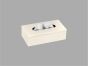 Sanco Tissue Dispensers Tissue Box Free standing | Wall mounted (AISI 304) Μπεζ ματ 00102-Μ102