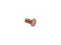 Sanco Bath Robe Hook & Door Stop Μονό Άγγιστρο PVD κόκκινος χαλκός βουρτσιστός 00671-PVD-10BR