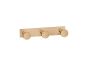 Sanco Bath Robe Hook & Door Stop Τριπλό Άγκιστρο PVD θερμό μπρονζέ βουρτσιστό 00683-PVD-01BR