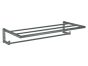 Sanco Towel racks Ραφιέρα Πετσετών Ανθρακί ανάγλυφο 00918-Μ118