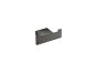 Sanco Monogram Άγκιστρο διπλό PVD gun metal γυαλιστερό 120418-PVD-05PL