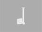 Sanco Iconic Spare Toilet Roll Holder Λευκό ματ 26716-Μ101
