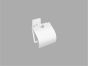 Sanco Iconic Toilet Roll Holder with cover Λευκό ματ 26717-Μ101