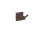 Sanco Iconic Double Bath Robe Hook Wenge ανάγλυφο 26748-Α75