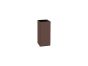Sanco Bathroom Set Επικαθήμενη Ποτηροθήκη Wenge ανάγλυφο 90153-Α75