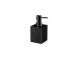 Sanco Bathroom Set Επικαθήμενο Ντισπένσερ Μαύρο ματ 90352-Μ116