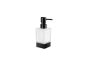 Sanco Bathroom Set Επικαθήμενο Ντισπένσερ Μαύρο ματ 90355-Μ116