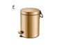 Sanco Waste Bins Χαρτοδοχείο 5 lt Soft Close (AISI 304) PVD θερμό μπρονζέ βουρτσιστό 90605-PVD-01BR