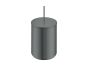 Sanco Waste Bins Χαρτοδοχείο 5lt Ανθρακί ανάγλυφο 90606-Μ118