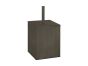 Sanco Waste Bins Χαρτοδοχείο Σκούρο μπρονζέ ματ 90653-DM25