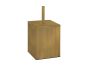 Sanco Waste Bins Χαρτοδοχείο Μπρονζέ ματ 90653-Μ25