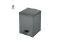 Sanco Waste Bins Χαρτοδοχείο 5lt Ανθρακί ανάγλυφο 90677-Μ118