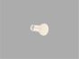 Sanco Glass Door Accessories Πόμολο / Άγκιστρο Μπεζ ματ GL0670-Μ102