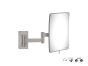 Sanco Cosmetic mirrors Μεγεθυντικός καθρέπτης x3 (Διπλό βραχίονα) Γκρι τσιμέντου ματ MR-301-M104