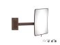 Sanco Cosmetic mirrors Μεγεθυντικός καθρέπτης x3 Wenge ανάγλυφο MR-305-Α75