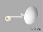 Sanco Cosmetic mirrors Μεγεθυντικός καθρέπτης x3 (Διπλό βραχίονα) Μπεζ ματ MR-701-Μ102