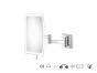Sanco LED Cosmetic mirrors Μεγεθυντικός καθρέπτης x3 με LED Χρώμιο MRLED-301-Α03