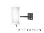 Sanco LED Cosmetic mirrors Μεγεθυντικός καθρέπτης x3 με LED Σκούρο γραφίτη MRLED-305-122