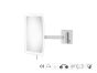 Sanco LED Cosmetic mirrors Μεγεθυντικός καθρέπτης x3 με LED PVD νίκελ ατσάλι MRLED-305-PVD-11BR