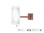 Sanco LED Cosmetic mirrors Μεγεθυντικός καθρέπτης x3 με LED Χάλκινο ματ MRLED-305-Μ26