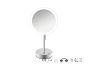 Sanco LED Cosmetic mirrors LED Επικαθήμενος Καθρέπτης μεγεθυντικός x3 PVD νίκελ ατσάλι MRLED-903-PVD-11BR