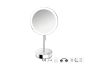 Sanco LED Cosmetic mirrors LED Επικαθήμενος Καθρέπτης μεγεθυντικός x3 Χρώμιο MRLED-903-Α03